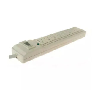 Extension Socket, Us Type With Surge Protection 7 Way