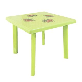 Plastic Square Table 82 * 82 Cm, Assorted Colors