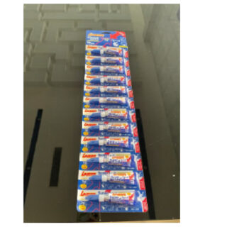 Super Glue, Transparent, Card With 12 Tubes Of 3Gm Each