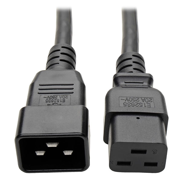 Power Cable Heavy Duty 12Awg (Iec-320-C19 To Iec-320-C20) 6Ft Tripp-Lite