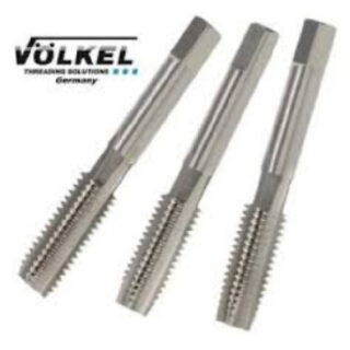 Volkel Hand Tap Set 3 Pcs. Iso 529/ Hss-G Mf 10X1.0