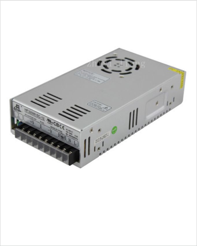 Power Supply Ac220V-Dc12V, 5Amp Metal Casing Semiregulated