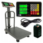 Non Commercial Platform Scale With Digital Display W/Rechargable Battery 150Kg Max