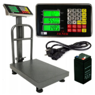 Non Commercial Platform Scale With Digital Display W/Rechargable Battery 150Kg Max