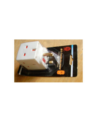 Adaptor Plug 3 Way Bt Type With Fuse Protection Sunpower