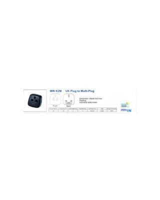 Adaptor Plug Uk Plug To Multi Plug Minwa
