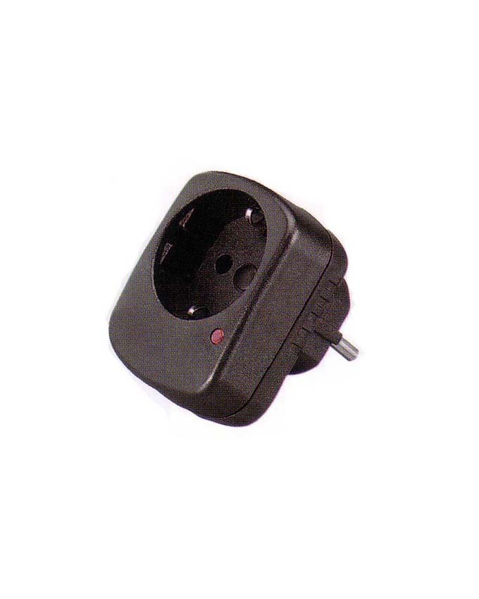 Adaptor Plug Vde Earth Surge Protector Minwa