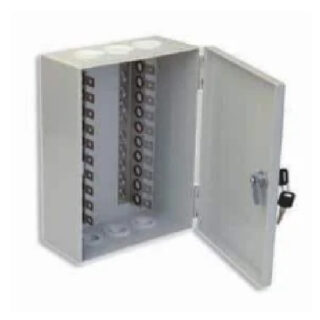 100Pairs Distribution Box With Key Lock Size 320*216*75Mm