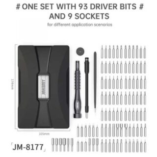 106 In 1 Professional And Precision Aluminium Alloy Handle Screwdriver Set, Jakemy