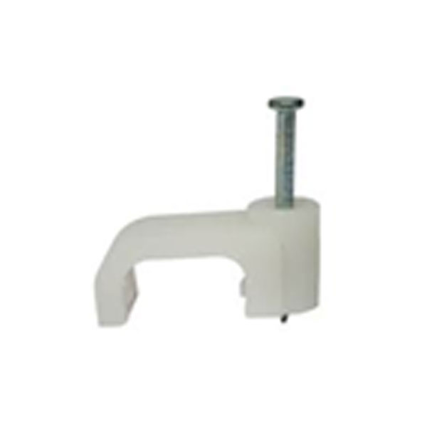 Flat Cable Clips 100Pcs 12Mm