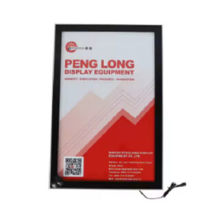 Aluminum Anodized Frame, Light Guide & Transparent Front Panel, A2