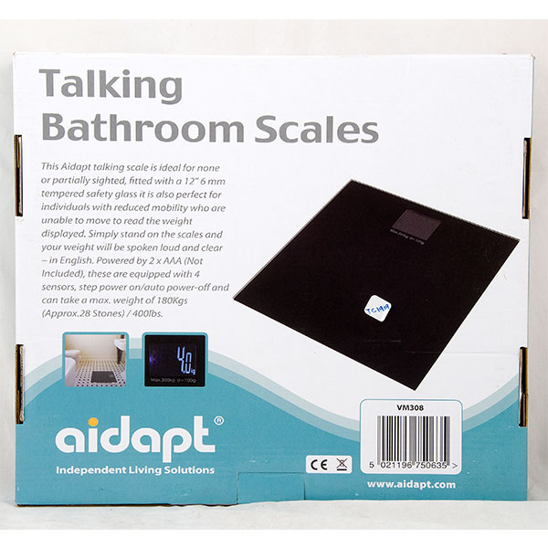 Talking Body Scale, Uses 4 Aaa Bty, Max 180Kgs - Image 3
