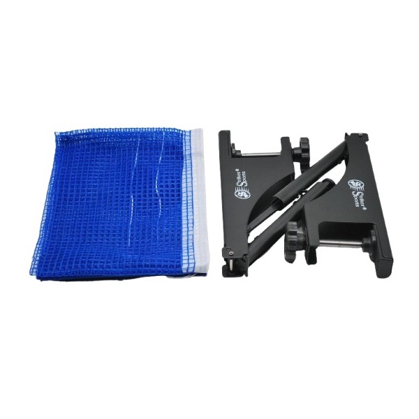 TT Net & Post Metal Heavyduty Post With Blue Net Striker Sports - Image 3
