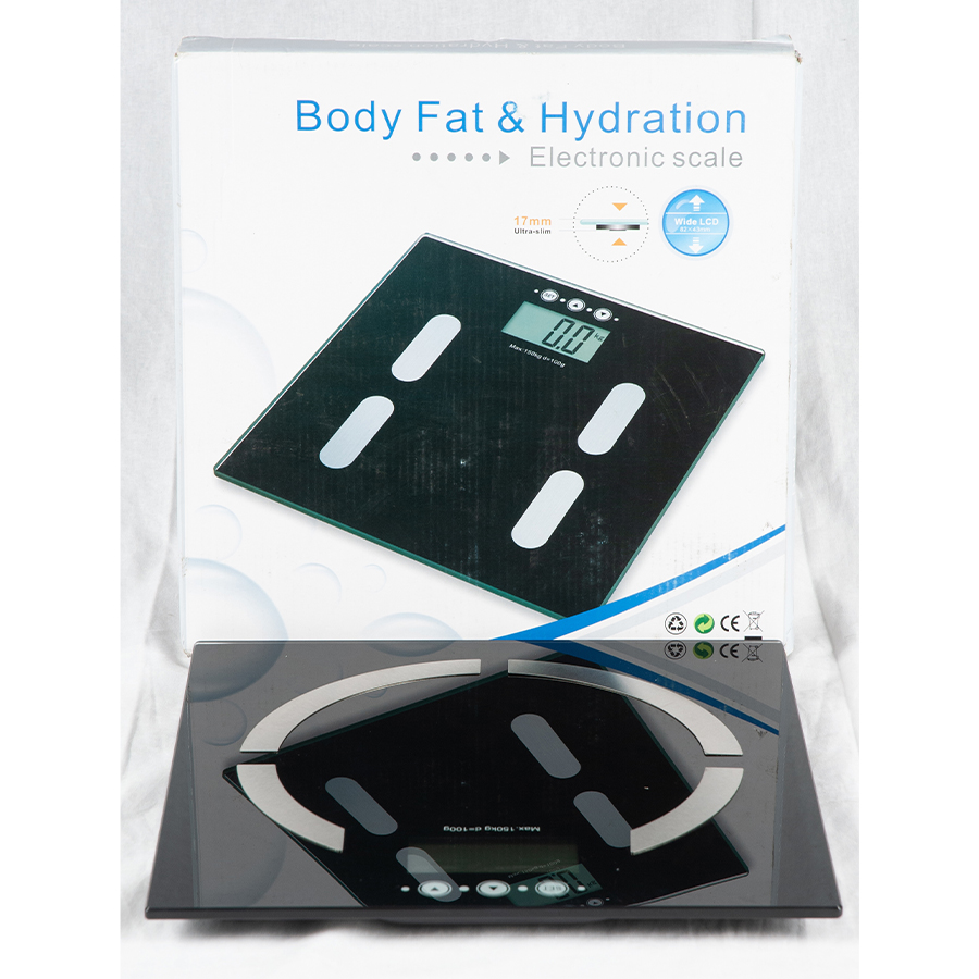 Body Fat & Hydration Electronic Scale Ultra Slim 180Kg+-10G - Image 3