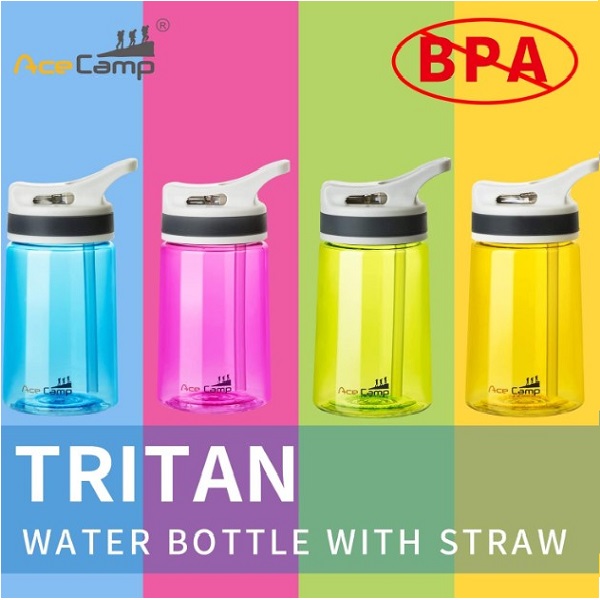 AceCamp Tritan Water Bottle With Straw - Image 4