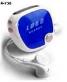 PEDOMETER WITH RADIO AND EARPHONES, IN WHITE BOX
