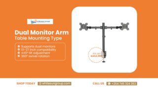 Dual Monitor Arm Table Mounting Type