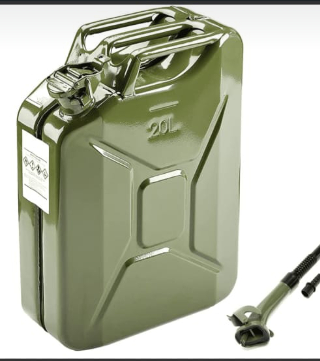 Metallic Jerry Can