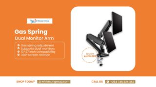 Gas Spring Type Dual Monitor Arm