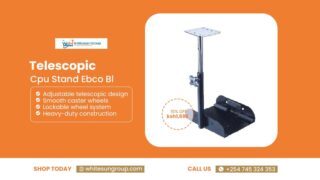 Telescopic Cpu Stand Ebco Bl