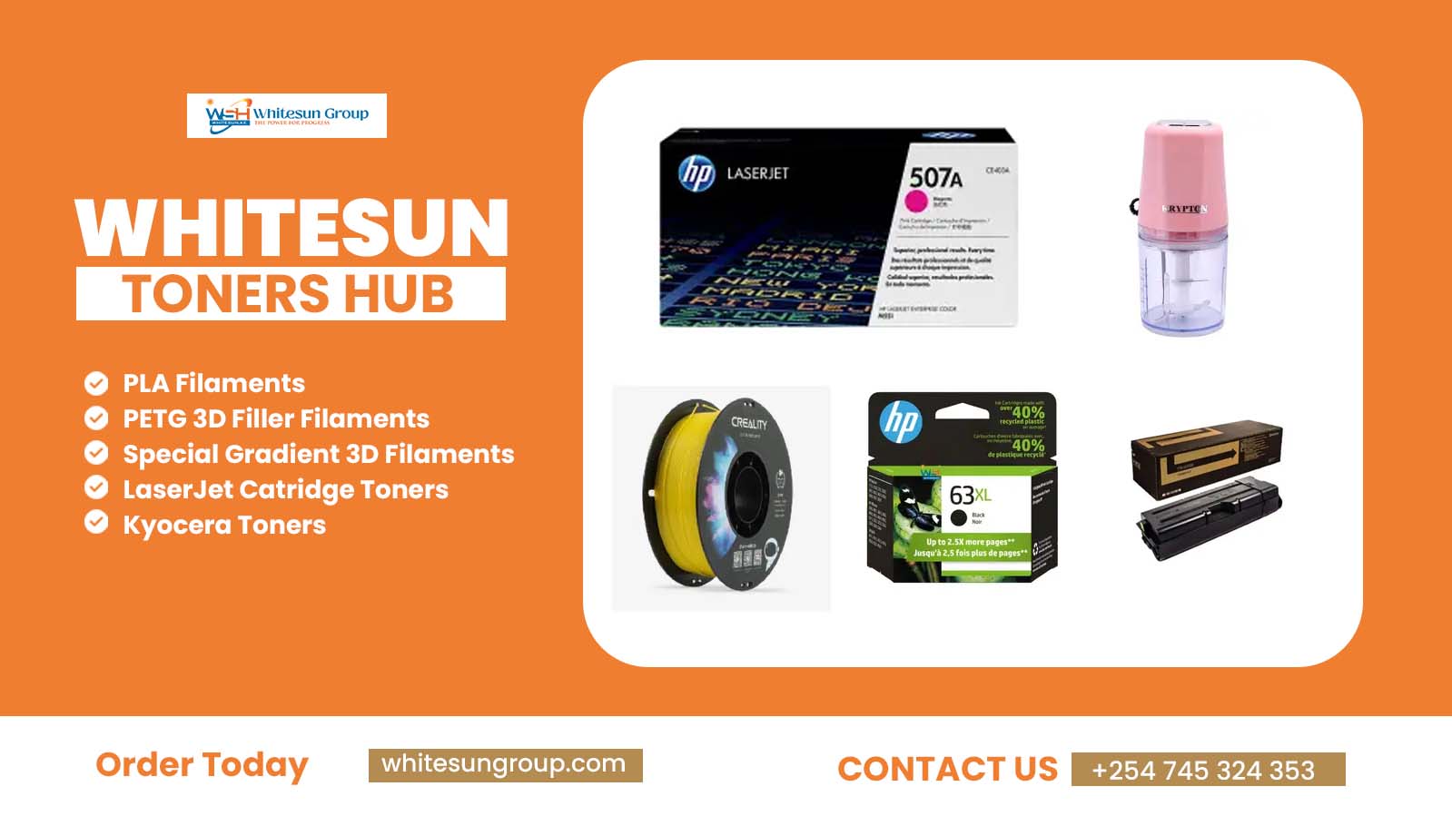 Toner hub