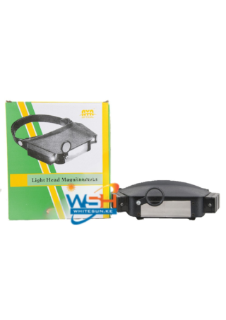Magnifying Glass Head Wearing With Light Double Lens