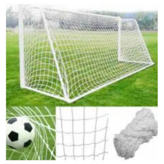 Football Goal Net Junior Size : 21X7X4ft, 2mm, Nylon