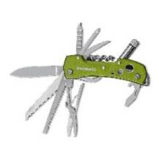 Multitool Knife With LED Light, Green