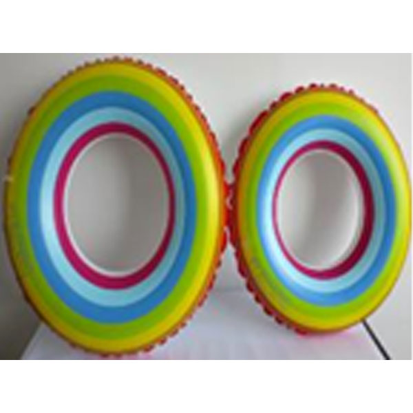 Rainbow Swim Ring, 0.35mm PVC, 68cm