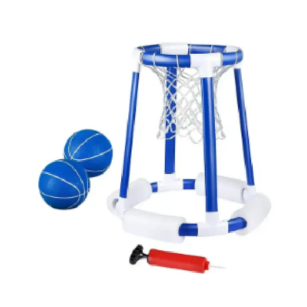 Pool Basket Ball Goal Post PVC, Round