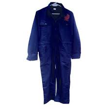 Overall (Tetrex) Long Sleeved Sunpower Logo X-Large Navy Blue