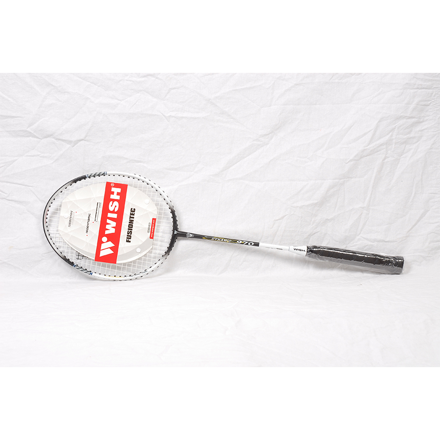 Badminton Racket One Piece Fusiontec W/Full Cover Graphite Wish - Image 2