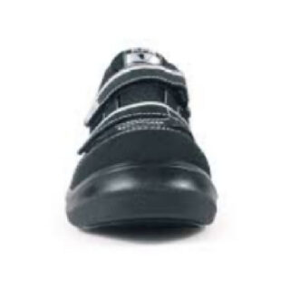 Low Cut Safety Shoe With Velcro 38 Sunpower Black