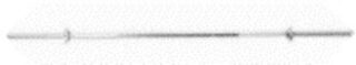 1.5M Straight Chromed Barbell Bar With Locks