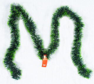 Garlands Tinsel Green-6968 Green