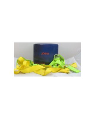 Safety Harness Parachute Type, Fluorescent Green And Yellow Belt