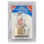 40Mm Brass Padlock Long Shackle With Brass Core And Three Keys