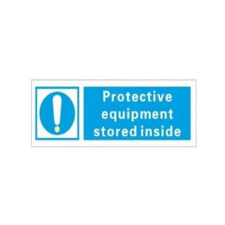 Safety Sign, Protective Equipment 100X300Mm