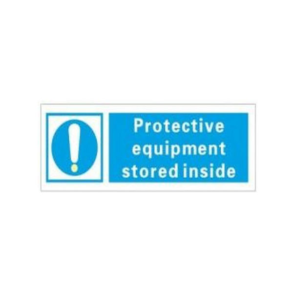Safety Sign, Protective Equipment 100X300Mm