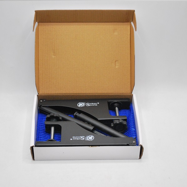 TT Net & Post Metal Heavyduty Post With Blue Net Striker Sports - Image 4