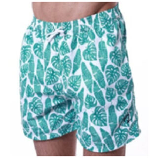 Board Short Green/White Medium