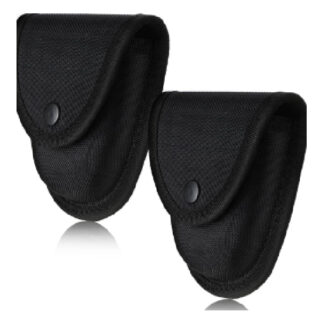 Black Case For Hand Cuff With Belt Holder