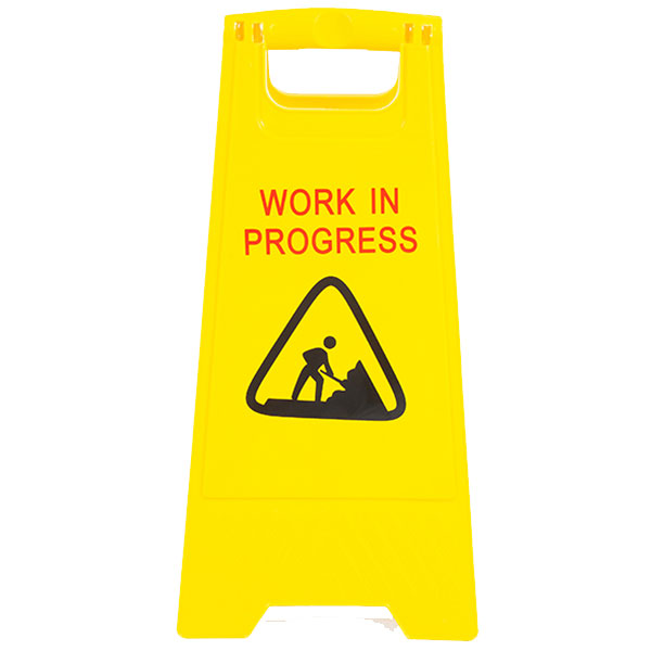SIGN WORK IN PROGRESS - Image 2