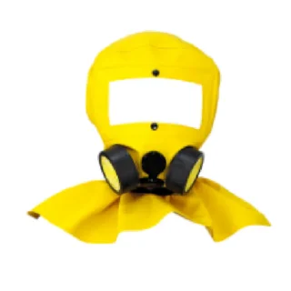 Safety Hood With Eye Protection W/Twin Filter Comes With Cartridge