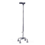 Walking Stick Quadripod Aluminium – Stable Mobility Aid