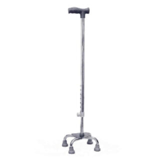Walking Stick Quadripod Aluminium – Stable Mobility Aid