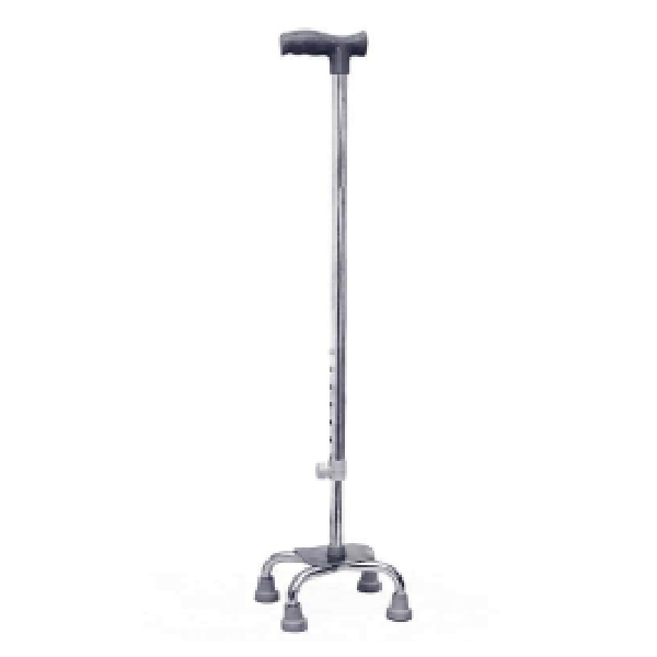 Walking Stick Quadripod Aluminium – Stable Mobility Aid