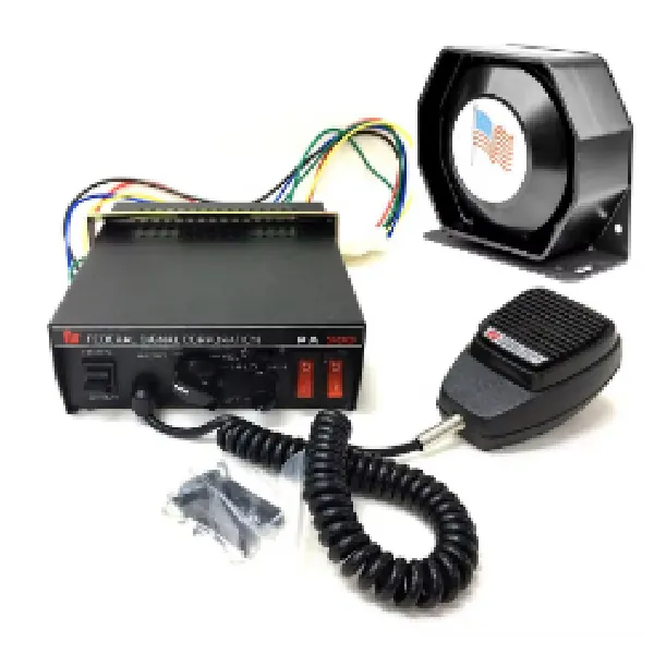 Vehicle Siren W/Pa System 100W 11-16Vdc