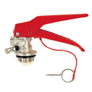 Spares – Discharge Valve For Extinguishers With Pin, With Socket For Pressure Gauge