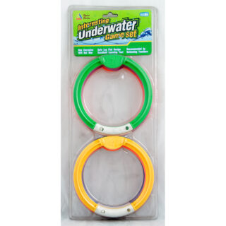 Underwaterfluorescent Diving Rings, 6Pcs/Set